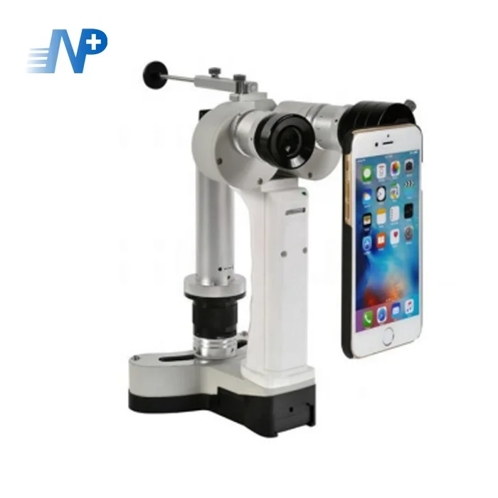 NPEYE001 Optical and Ophthalmic Digital Handheld LED Portable Slit Lamp Microscope