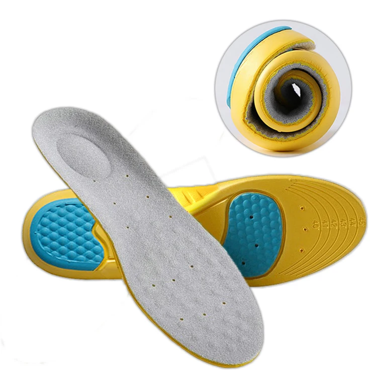 
EVA with Shoe Insoles Shock-Absorbing Arch Support Cushioning Insoles 35-40# 41-45# Free Cut 