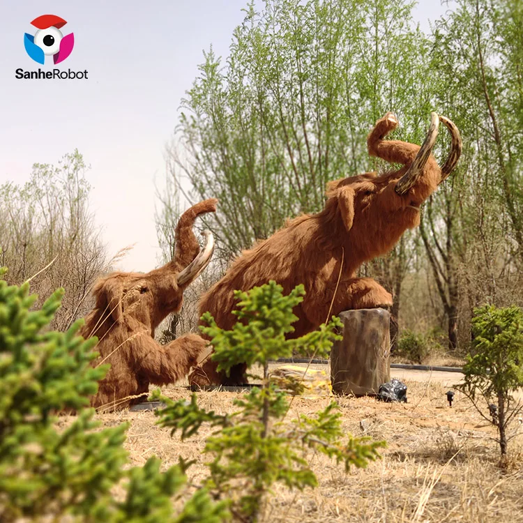 Life Size Realistic Robotic Animatronic Prehistoric Animal Maker