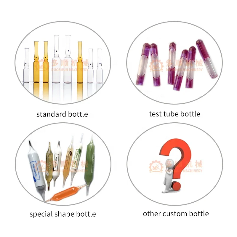 ALG-2 1-2ml 5-10ml 20ml Custom Bottle Glass Ampoule Filling And Sealing Machine