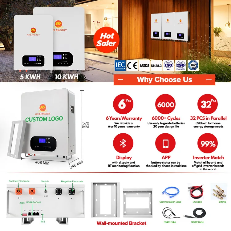 light weight type wall mounted battery household back up 48v 200ah 100ah wall-mount battery