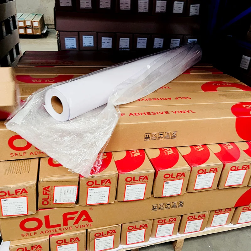 Tome OLFA 140g vinyl stickers pvc high sticky vinyl