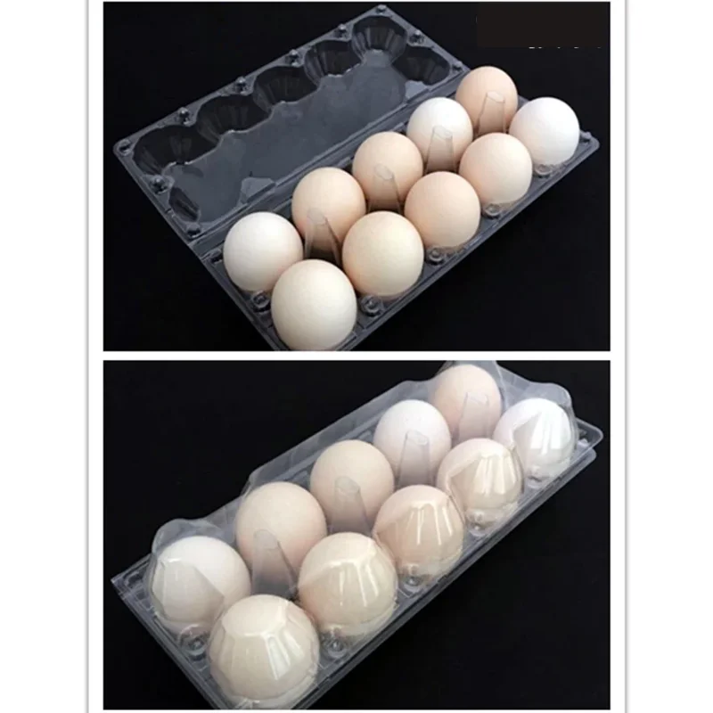 
Wholesale Clear 15 Cell 10 Cell Pack Plastic Tray Packaging Plastic Egg Tray Blister Tray For Egg 
