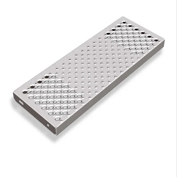 
Industry Flooring Grip Strut Grating , Perforated O Type Metal Plank Roof safety expanded metal walkway mesh 