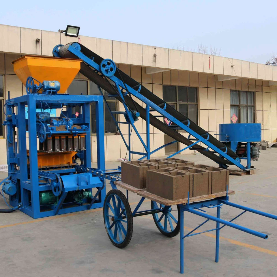 QT4-24 Small Block Making Machine Cement Maquina De