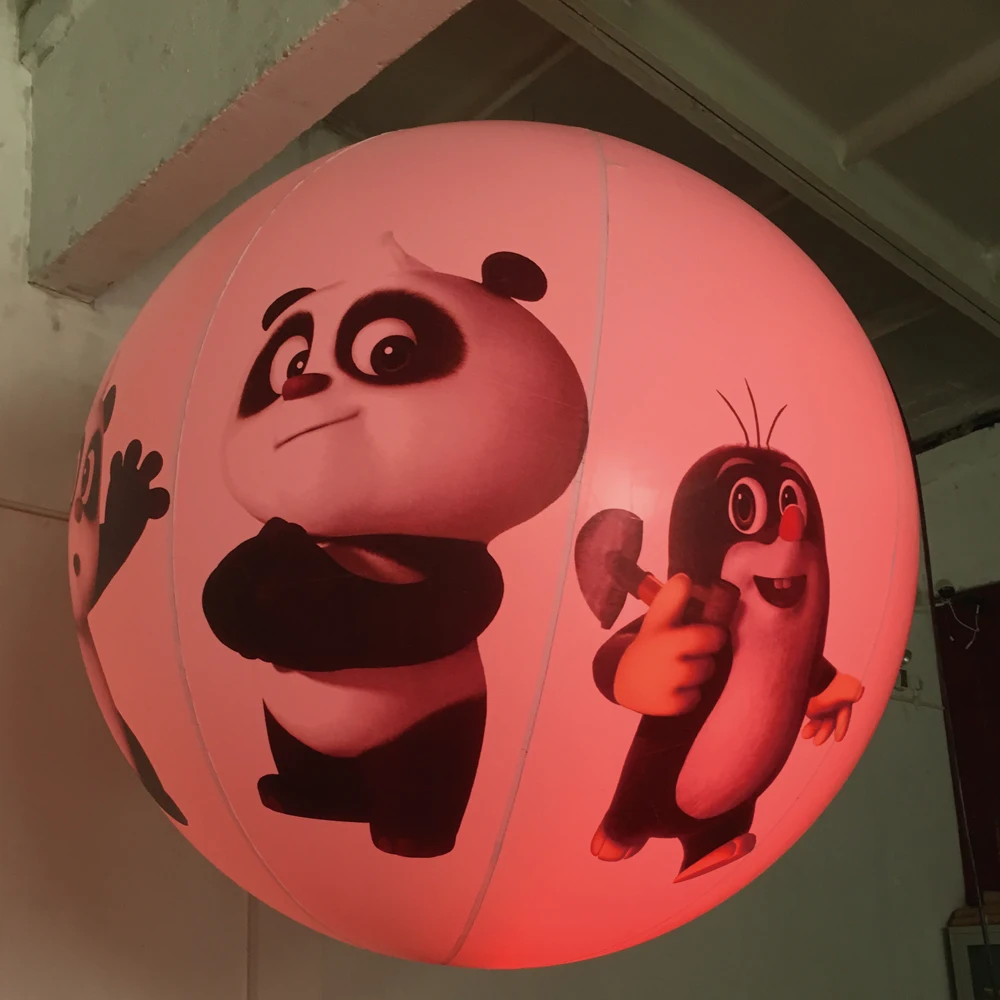 Giant size advertising purpose inflatable helium ball balloon for advertising