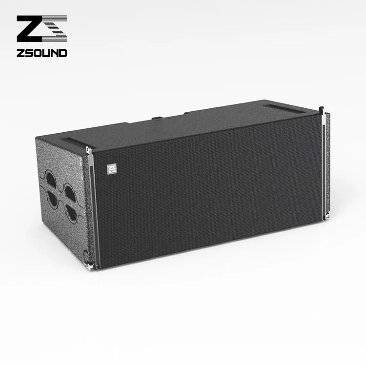 ZSOUND профессиональный аудио двойной 15 дюймов 3way мощности открытый линейного массива