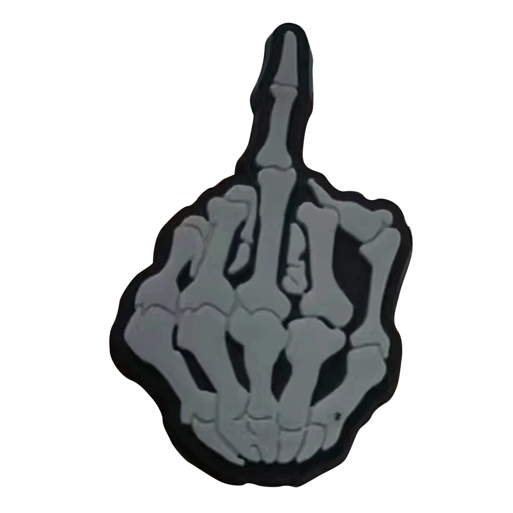 Middle Finger Shoe Charm For Clog nail Shoe Charm Peace Sign Shoe Charm For Clog Decoration