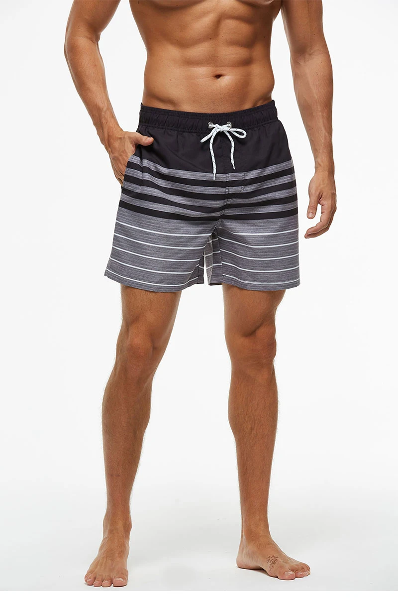 2022 BSCI authorized FACTORY  new stripes printing shorts casual shorts board shorts for summer beach