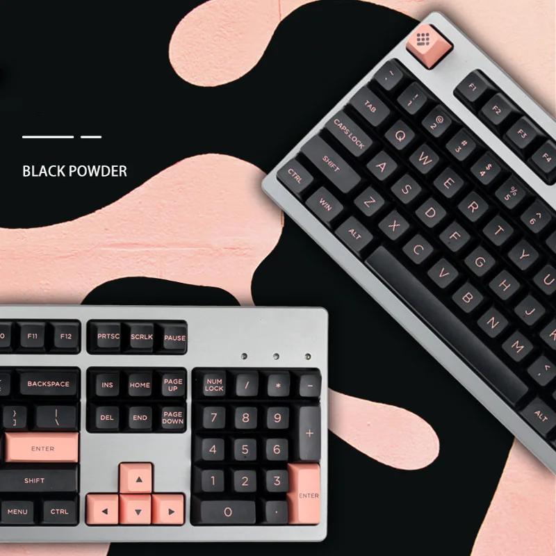 Keycap Manufacturer Custom Cherry/DSA/OEM/XDA profile Keycaps ABS Double Shot Keycaps For Mechanical Keyboard