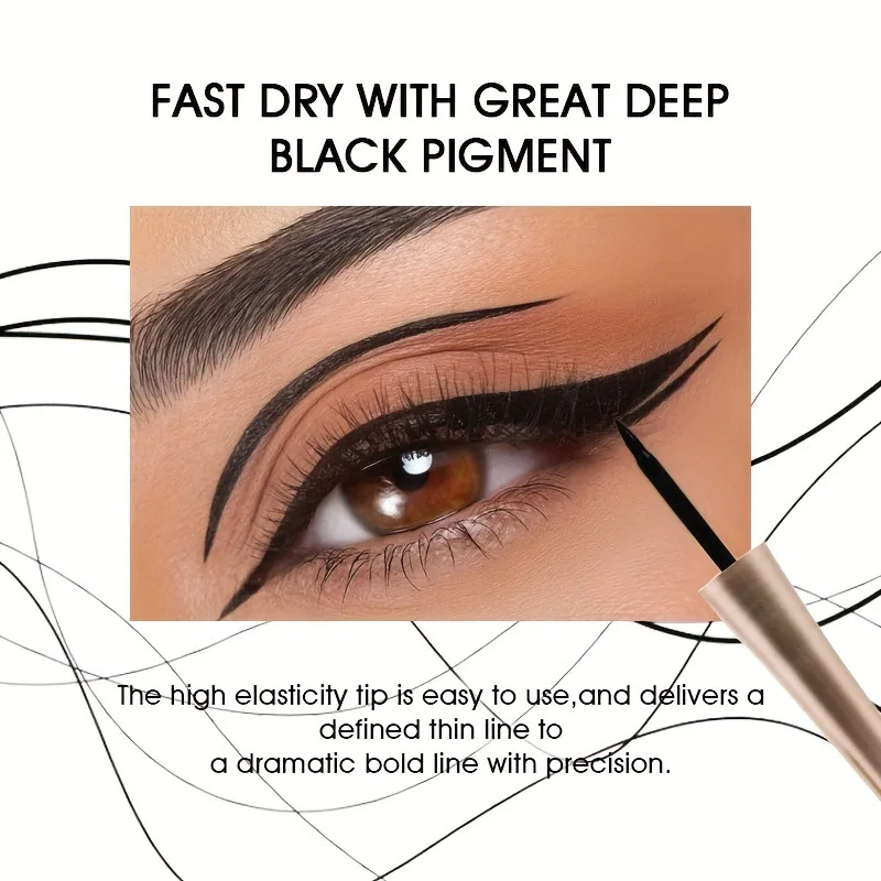 High Quality Makeup Private Label Mascara Pigment Liquid Eye Liner Waterproof Customized 2 In 1 Mascara and Eyeliner
