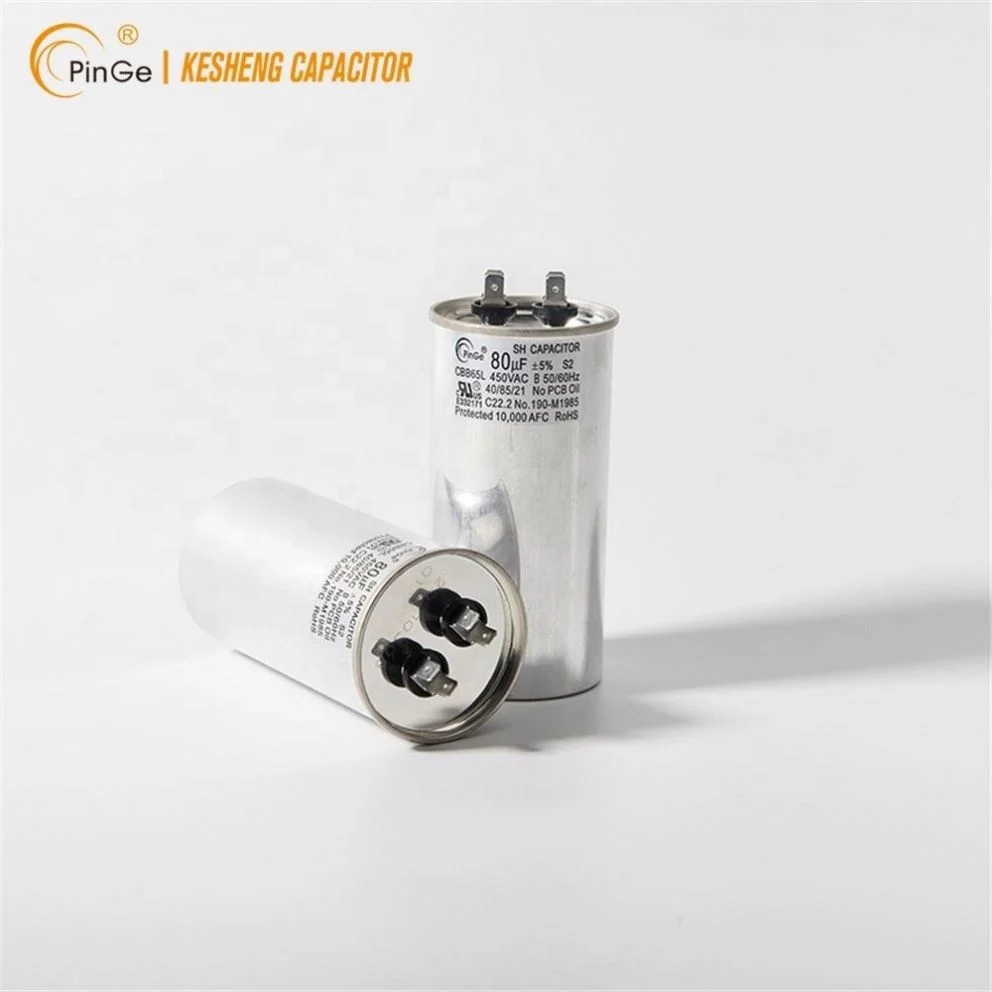 KS Pinge Ac Motor Starting or Running Universal Hvac air Conditioner Cbb65 Film Capacitor