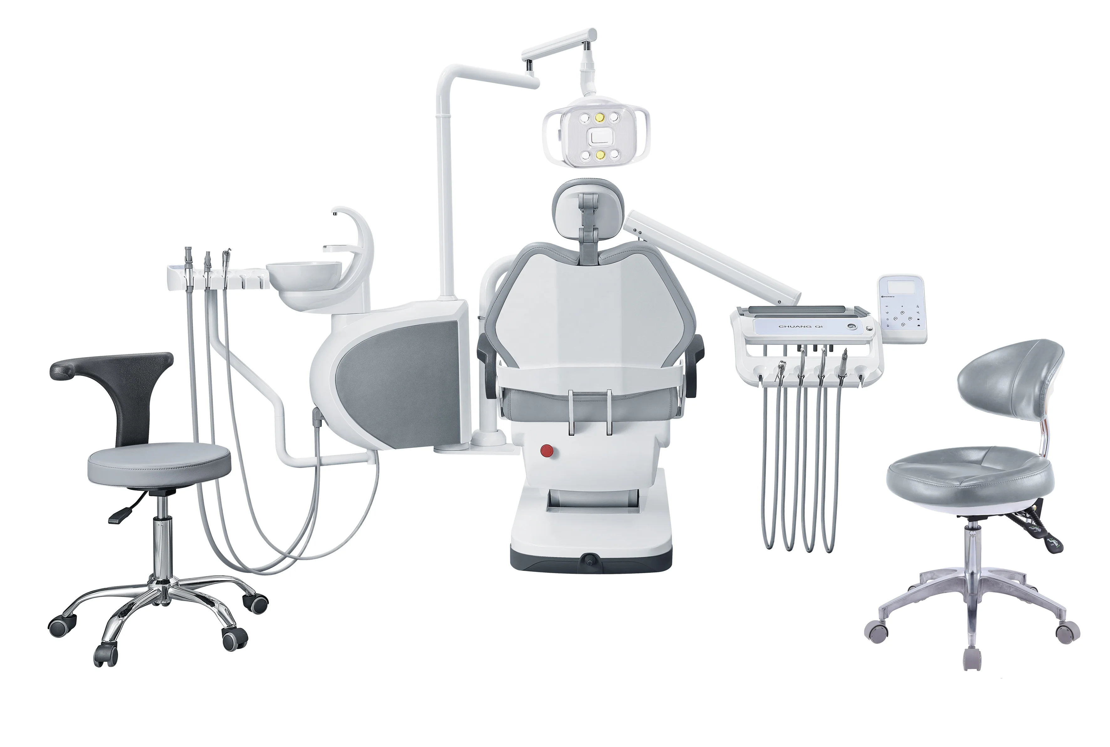 Guangdong Chuang Qi HOT SALE ceramic cuspidor Dental Chair /Unit /Equipment CQ-217-23style New design