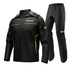 Motorcycle Raincoat Suit Waterproof Cycling Raincoat+Rain Pants Windproof Jacket Suits Motorcycle Suit