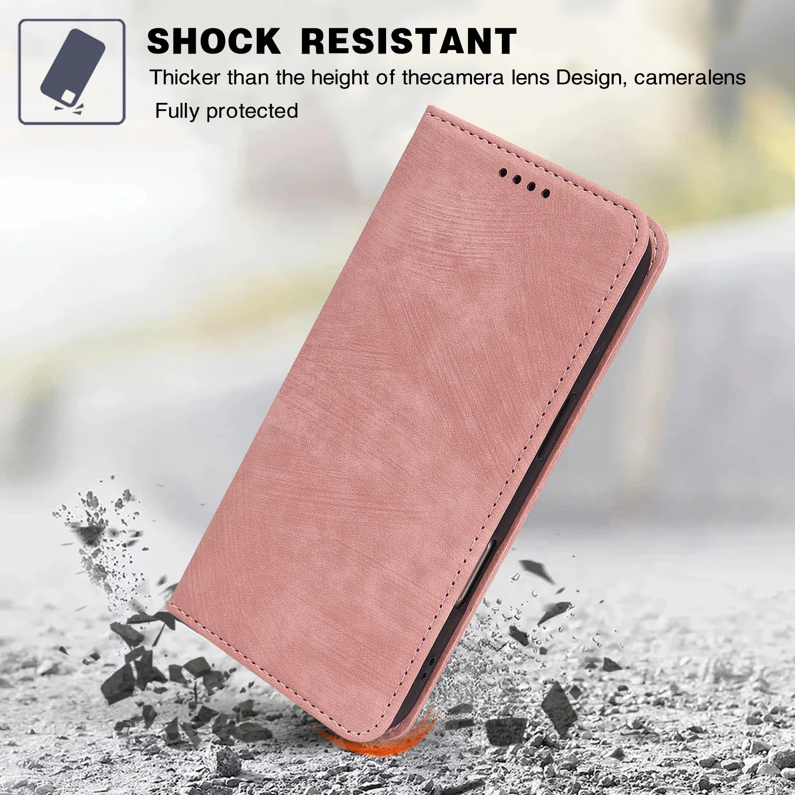Fashion Leather Purse Bag Flip Cover For Sony Xperia 1 V10 VI 5 IV with Magnetic Card Holder Shockproof Mobile Phone Cases
