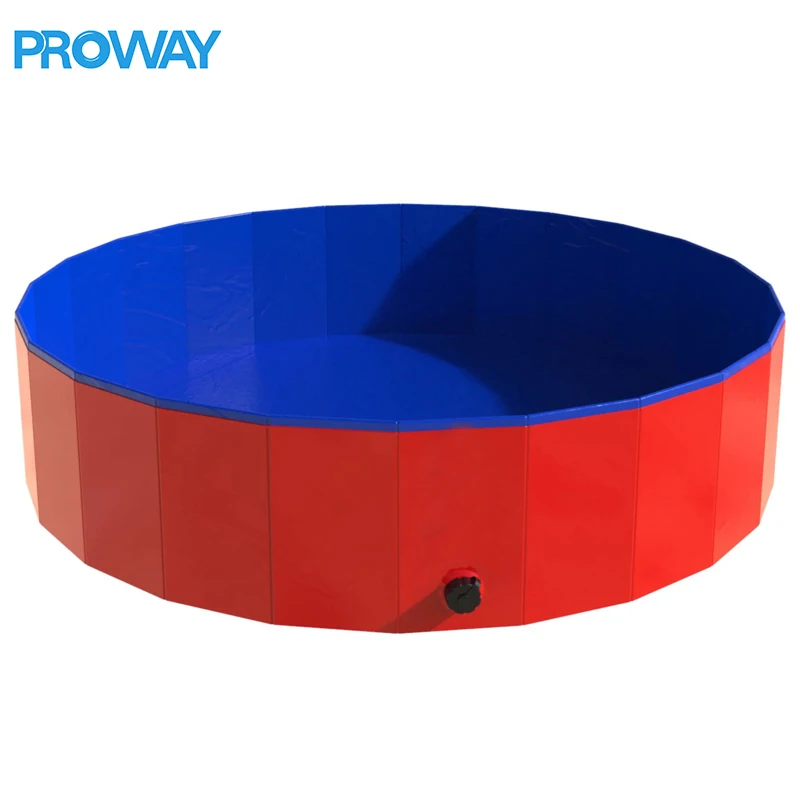 Wholesale Foldable PVC Dogs Bathing Pool Pet portable Pet Pool for Outdoor Pet Pool