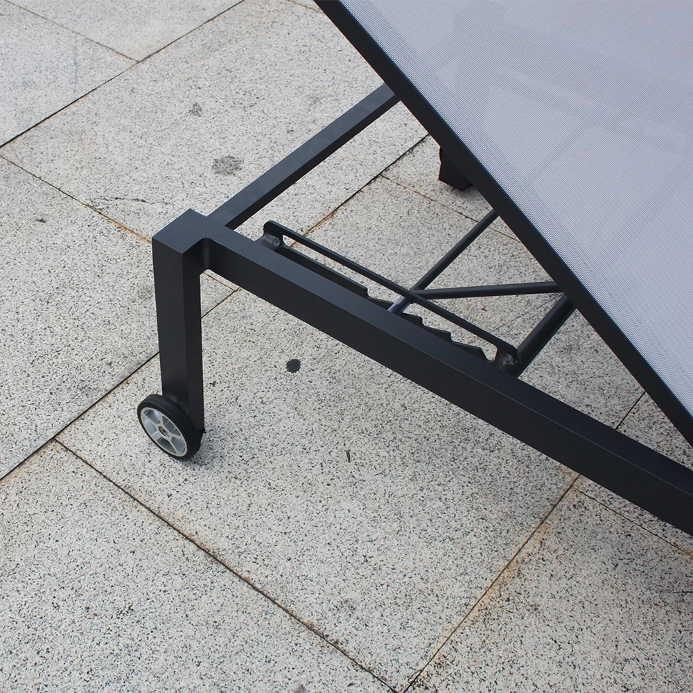 lightweight portable sun lounger sling metal chaise lounge chairs sun squad beach lounger poolside loungers