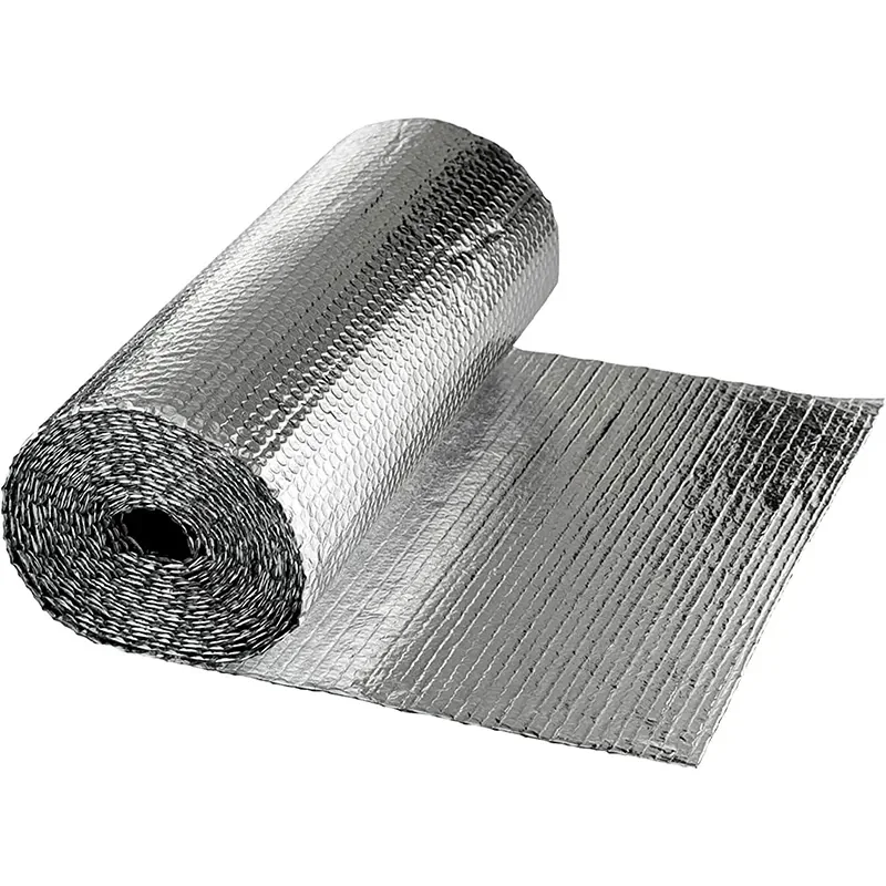 Factory wholesale aluminium foil bubble wrap thermal insulation aluminum bubble foil insulation machinery