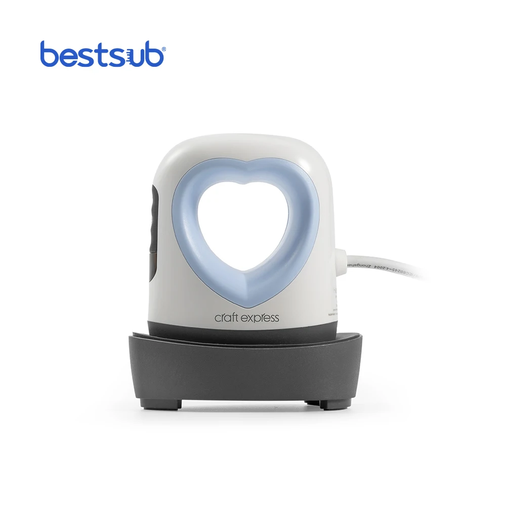 Миниатюрный ручной сублимационный пресс BestSub 2*3 дюйма, ручной тепловой пресс, сублимационный аппарат