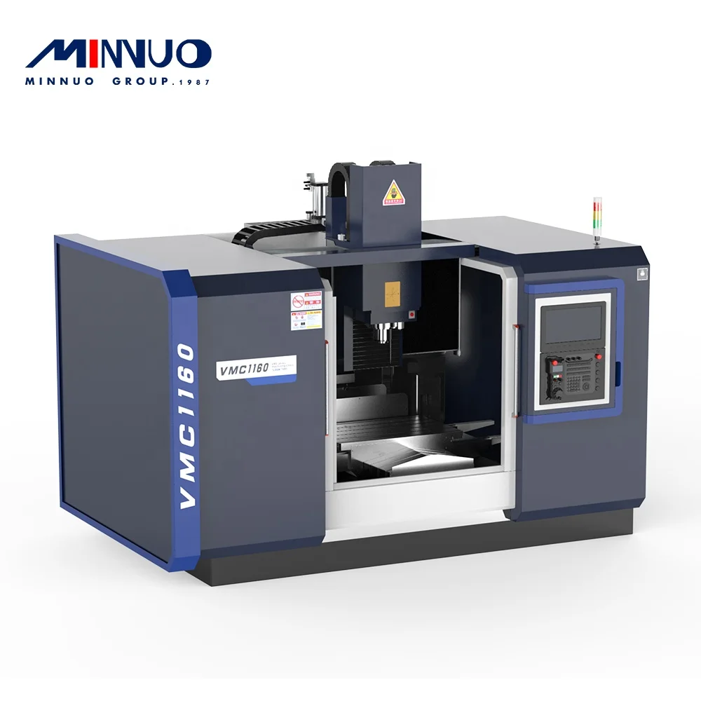 Precious save effort automatic vertical milling center developed by Minnuo