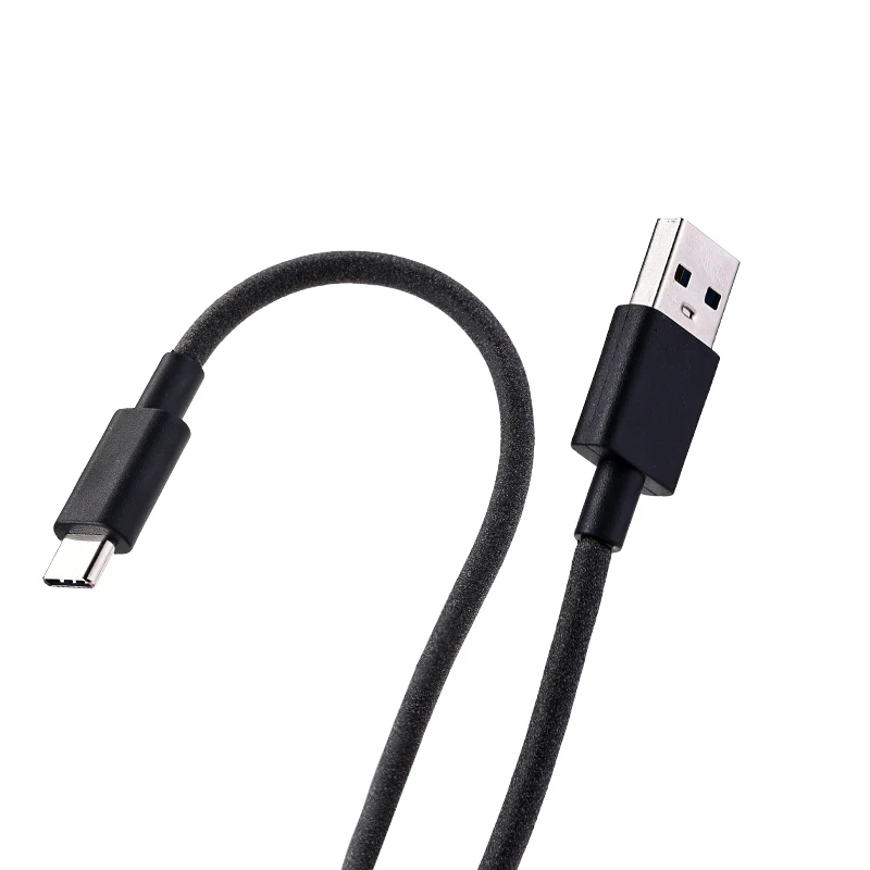 Environmental protection data cable high quality rubber material Micro Type-C charging cable