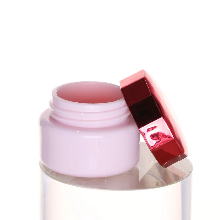 3g 5g 30g Mini Plastic Cream Jar Cosmetic Skin Care Packaging Gel Nail Jar With Lid