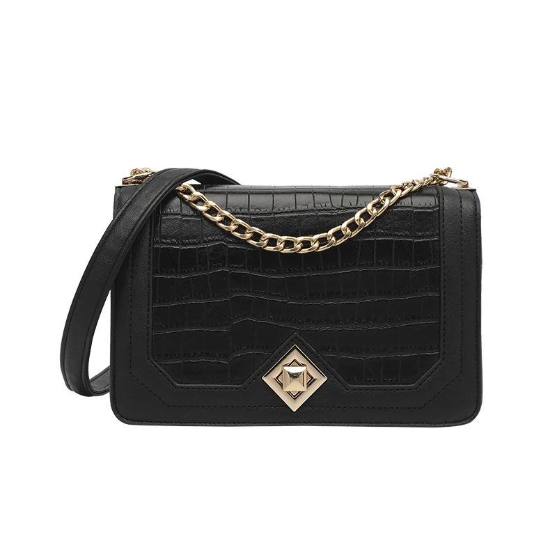 SL185 20 2 Leather Handbag Chains Ladies Crossbody Shoulder Bag Designer Luxury Women Hand Bags