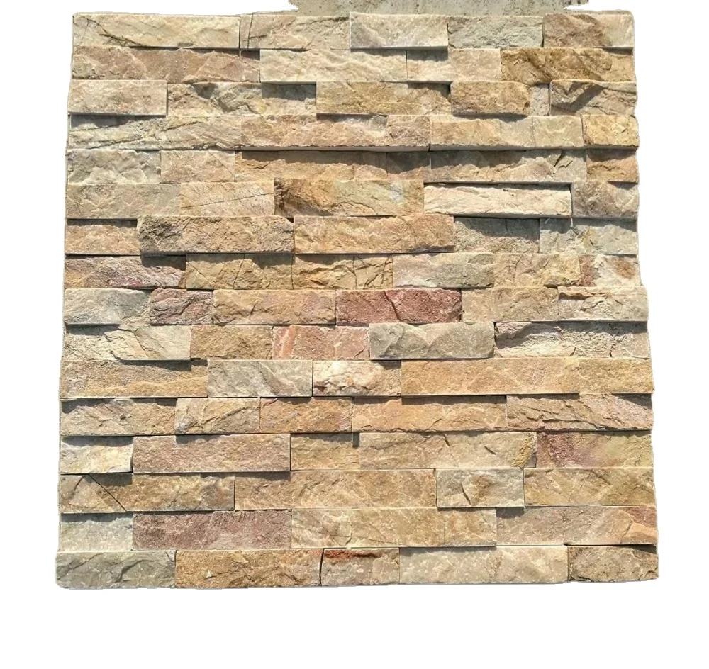 chinese factory supply new natural saw slate culture stone veneer