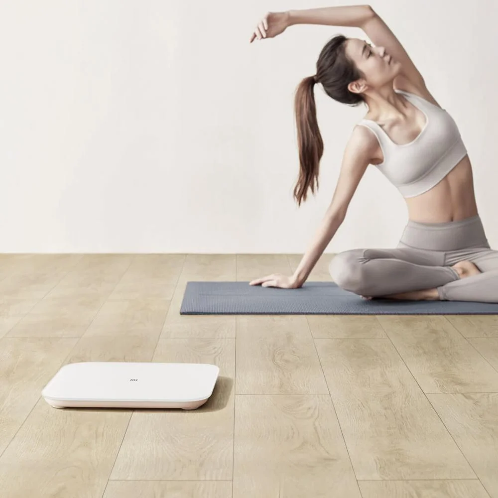 Умные весы Xiaomi Mijia 2 высокоточный бытовой электронный прибор для измерения индекса массы тела