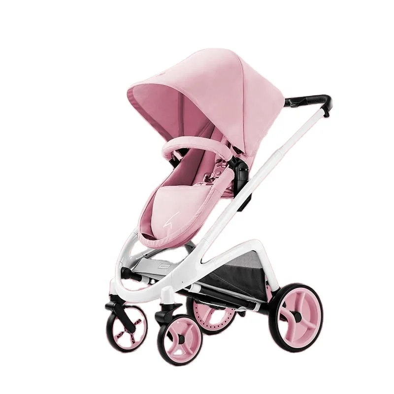 KUB Newborn Baby Stroller 3 in 1 High Landscape Two-way Sit and Reclining Baby Stroller For Babies
