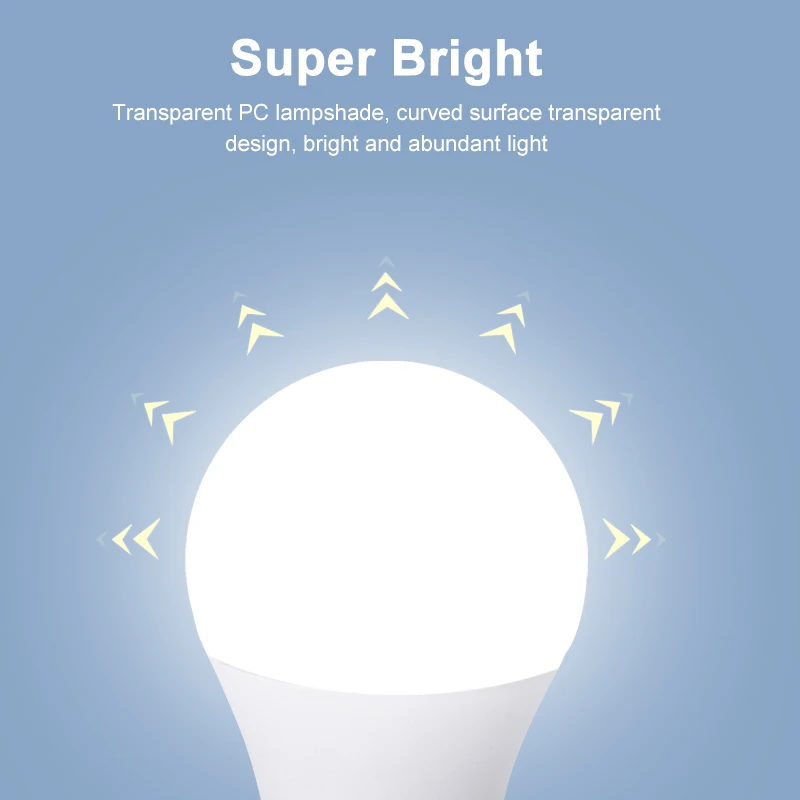 Hot Sale 3W 5W 7W 9W 12W 15W E27 Bombillo Led Bulb Spare Parts Pc Housing Led Chip Skd Led Bulb
