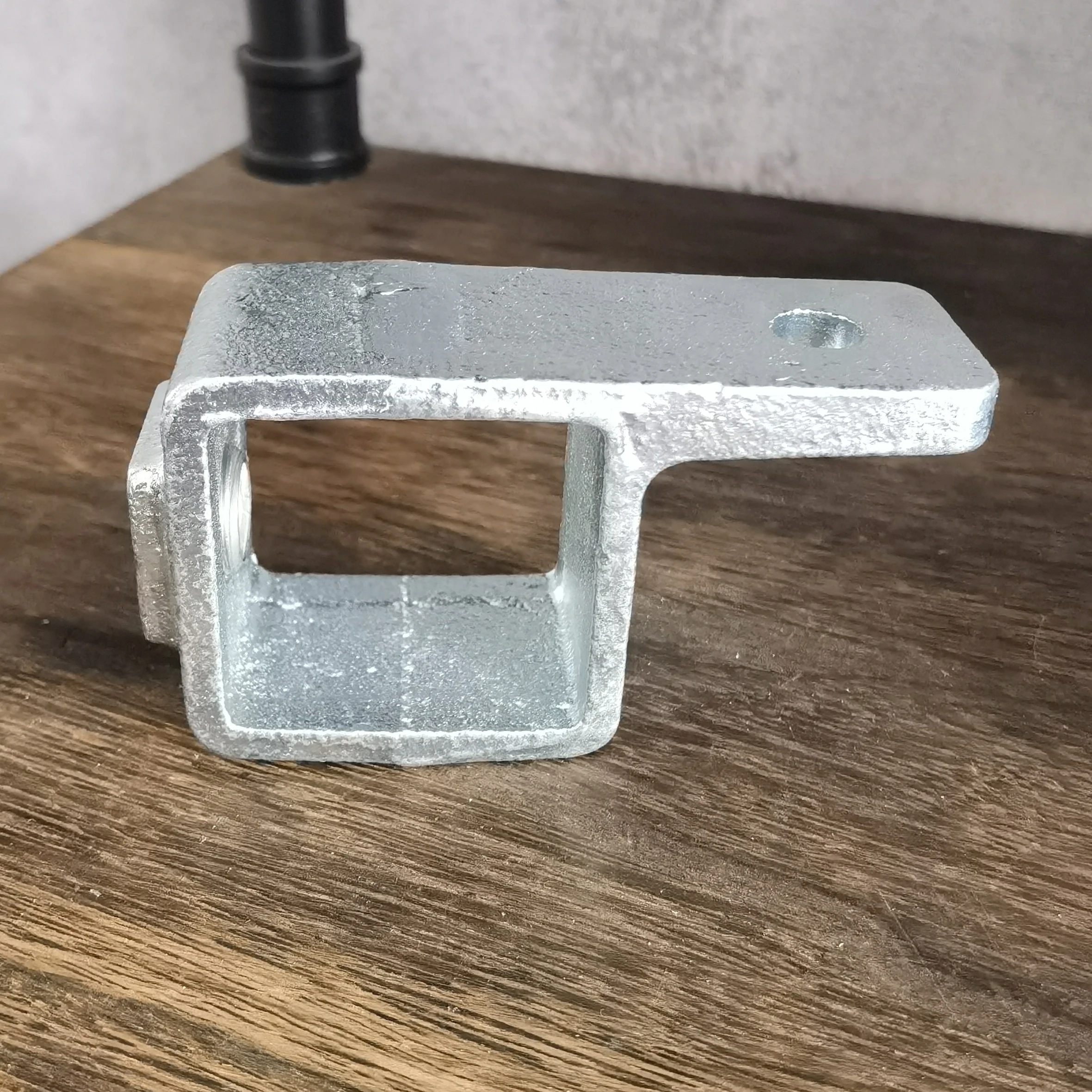 Square Tube Frame cast iron Elbow for key clamp fencing