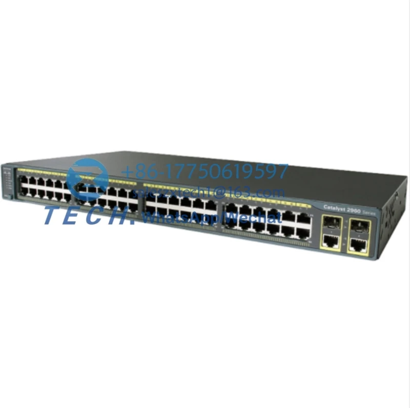 Катализатор 2960-x 48 порт GigE 2x10g Sfp + переключатель Lan Base WS-C2960X-48TD-L модуль совершенно новый в наличии Заводские продажи