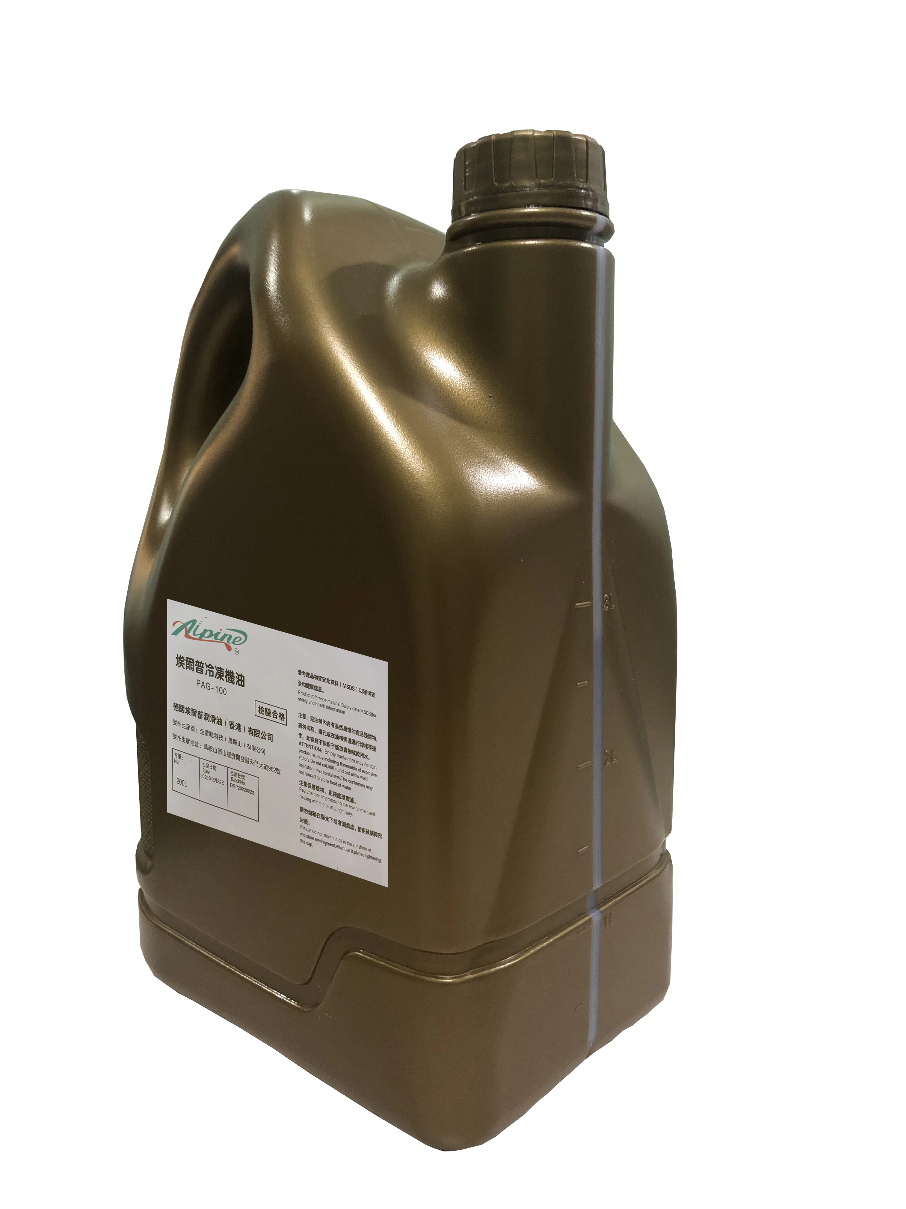 Масло-сепаратор холодильника r22 r134a POE, смазочное масло, охлаждающее масло