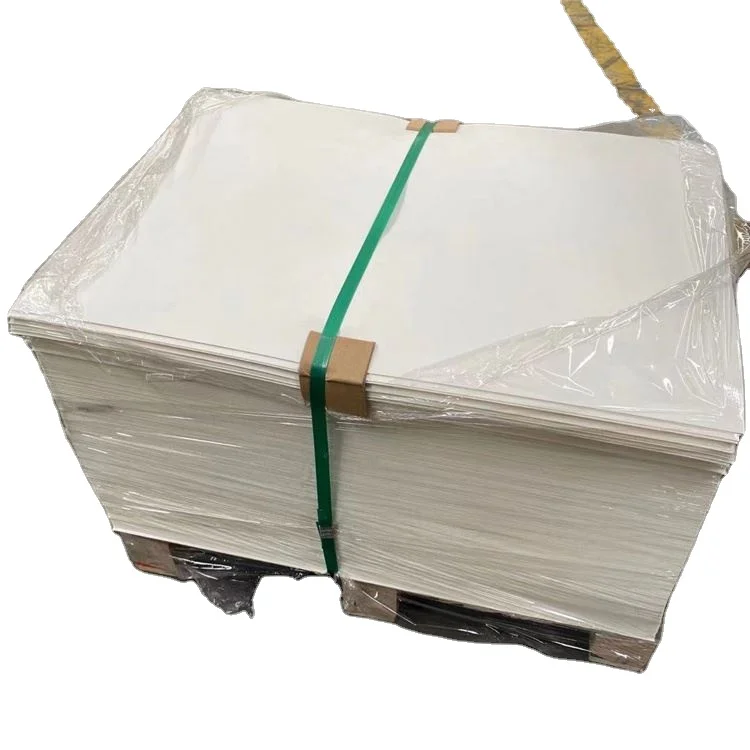 Manufacture for 100% virgin wooden pulp pe coated paper in sheet paper cup board