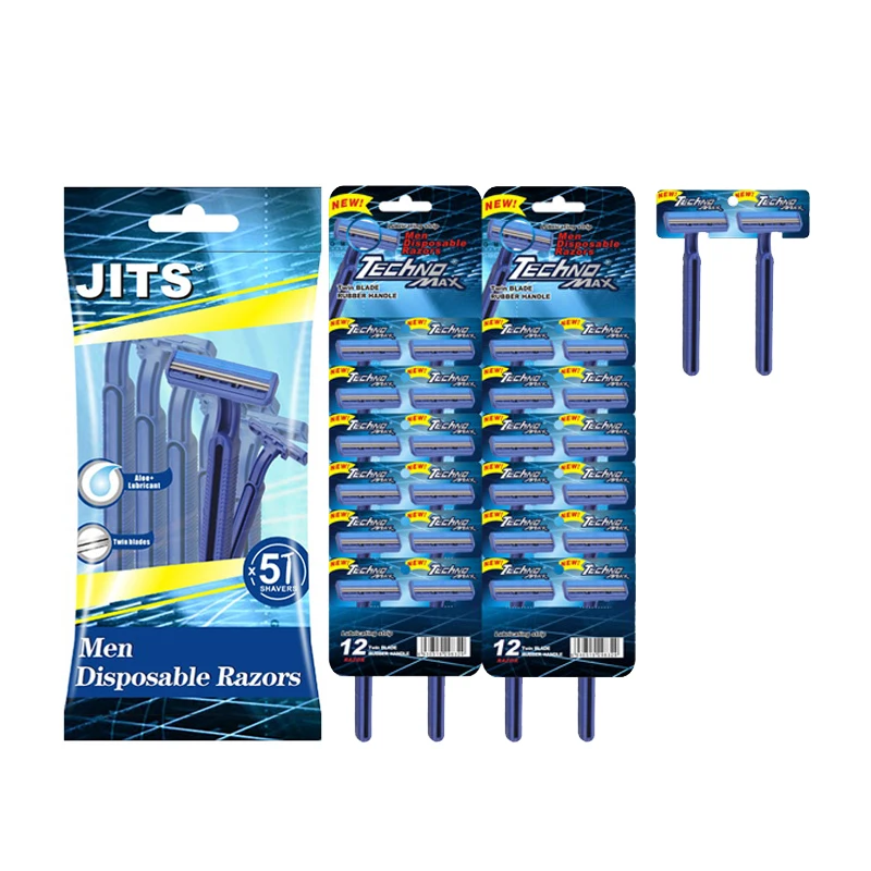 Two Blades Men Disposable razor Plastic handle Comfortable Cheap Shaving Quality Razor