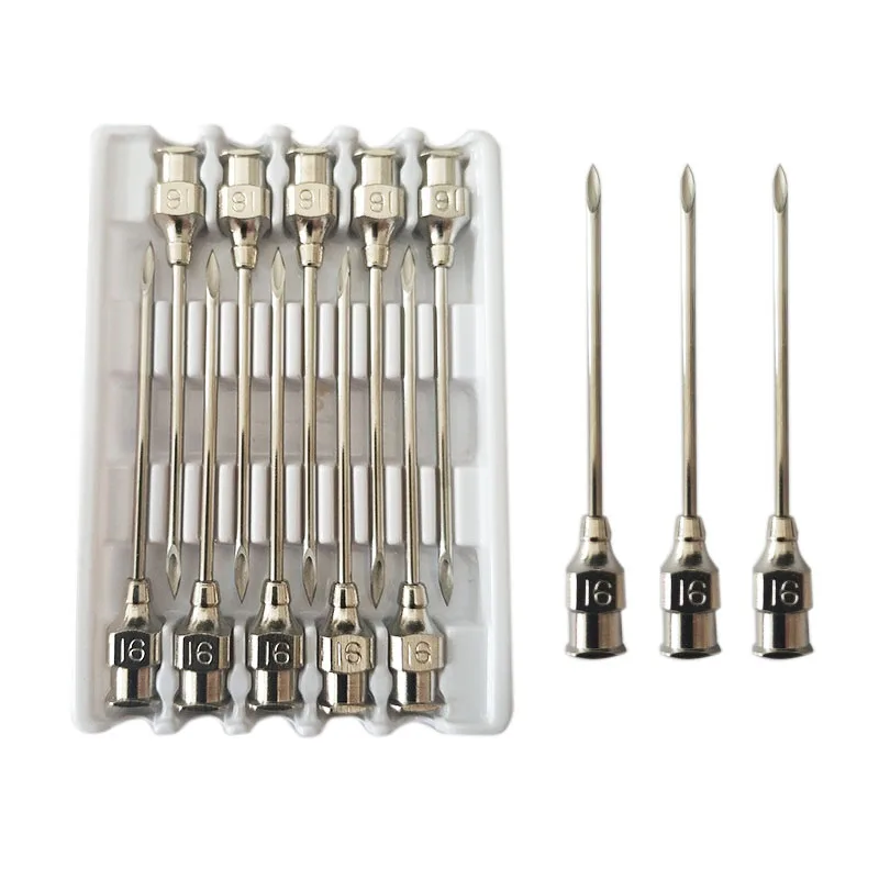 Guanyifarm factory animal Feeding Needles inject Precision assembly veterinary syringe needle for feeding and dosing