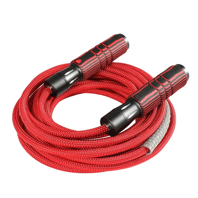 Factory personalized custom group jump rope for school activities 5/7/12/15M long weighted collective skipping rope for fitness