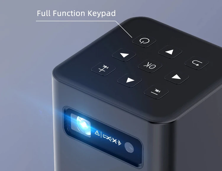 [FOURTRY JF01 Projector --Mini DLP HOT Projector] New Design Mini DLP Hot 1080P Cinema Projector for Home Theater