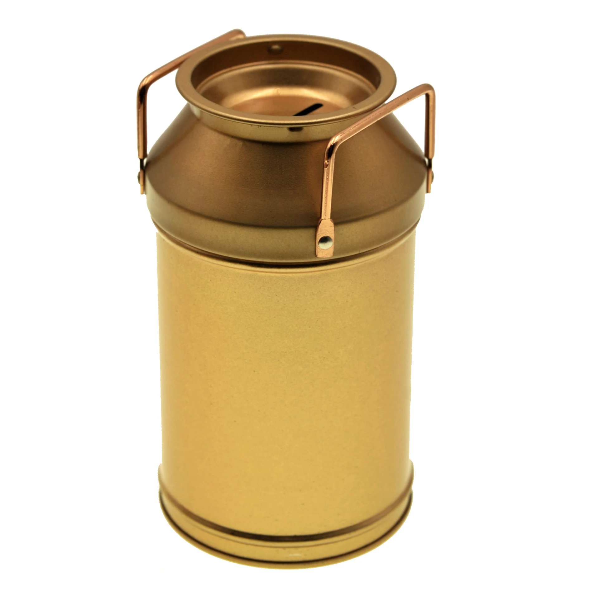 Custom Metal Milk Bottled Shaped Jug Tin Bucket for Biscuits Cookies Decoration Gift  Tin