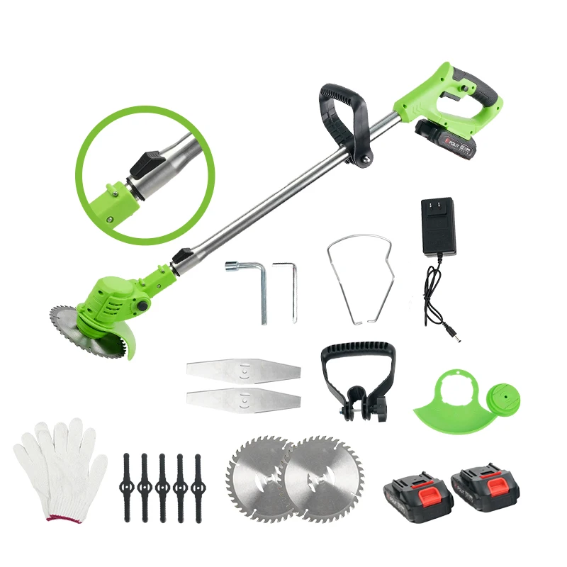 Original factory li-ion battery powered garden brush cutter grass cutting machine electric cordless power trimmers