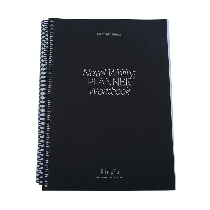 Printing in China Custom Making Planner Notebook Journal Spiral Bound Book Printing Service