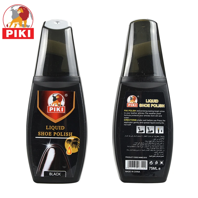 
2020 new products color renovation high density sponge shine leather liquid shoe wax polish 