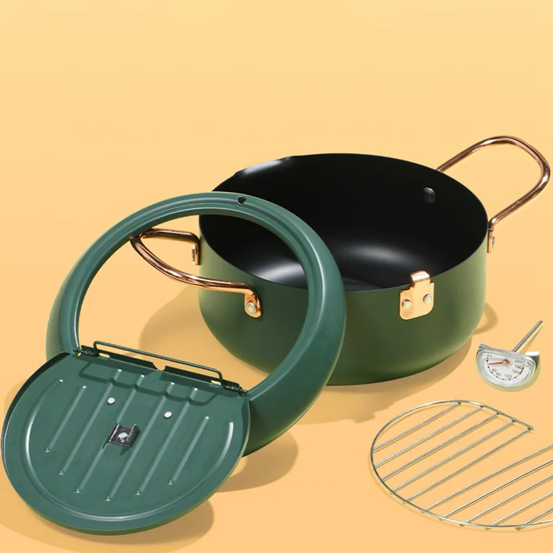 Hot Seller Cooking Pot Hot Soup Cooker Tempura Deep Frying Multi-Purpose kitchenwares