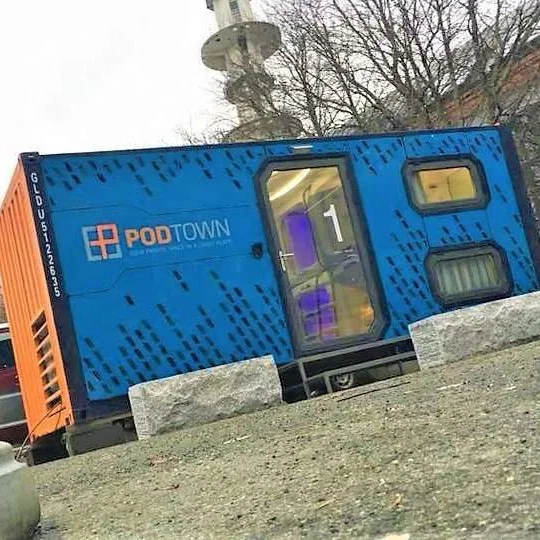 sexy movable cool conveniently mini and family style container house for sea sports outdoor party