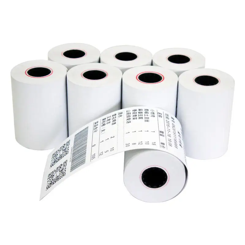 3 1/8 x 230 80 x 80 Pos Paper Cash Register Thermal Paper Rolls Thermal Receipt Paper