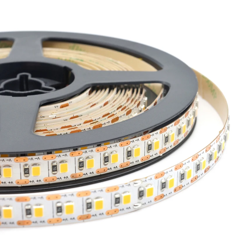High End LED Strip SMD 2216 CRI 90 12V 120LEDs/m 24V 300LEDs/m 3000K 4000K 6000K High Brightness Flexible LED Light Tape 5m/lot