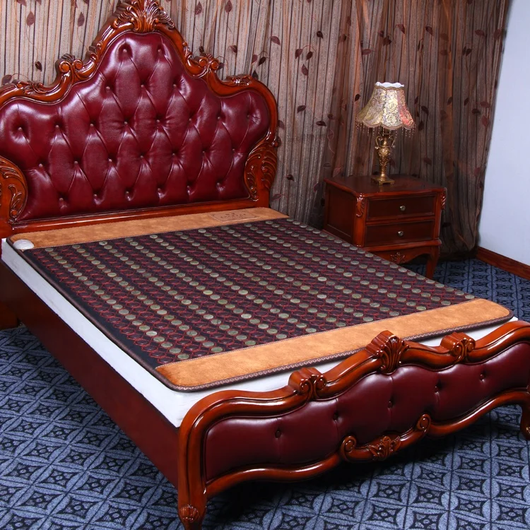 
Health therapy mattress heating body massage jade pads 