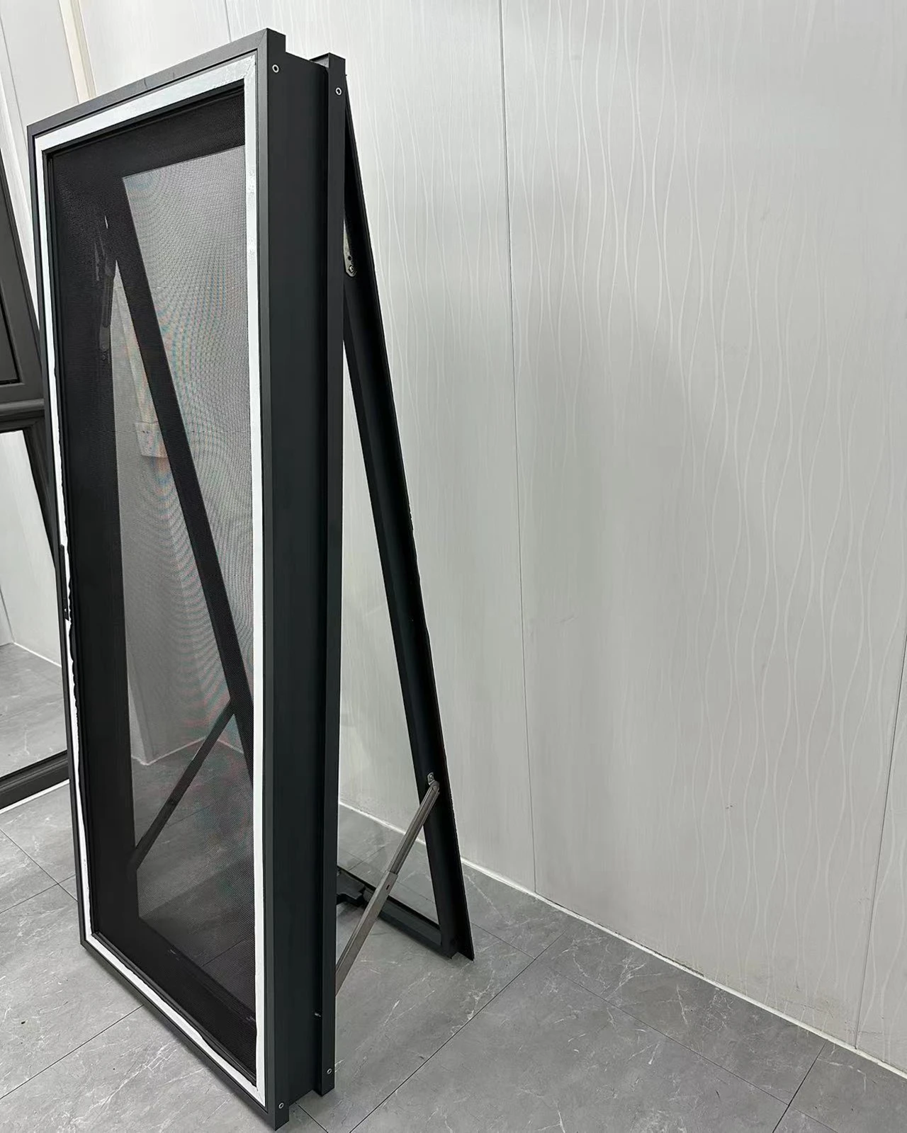 Energy Saving Thermal Break Aluminum Villa Home Manual Residential Aluminum Awning Window With Screen