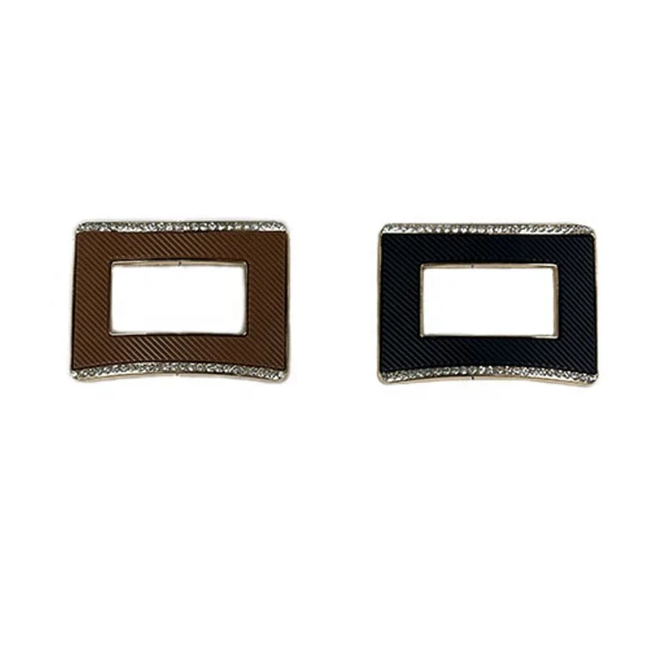 Wholesale Metal Charms Shoe Accessories Shoe Buckle Body Parts For Women Shoes